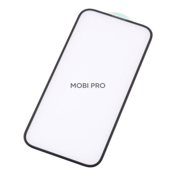 Защитное стекло "Оптима" для iPhone 15 Черный (Закалённое, полное покрытие)