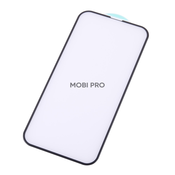 Защитное стекло "Премиум" для iPhone 13 Pro Max/14 Plus Черный (Закалённое+, полное покрытие)