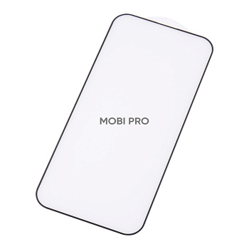 Защитное стекло "Матовое" для iPhone 16 Pro Max Черный (Закалённое, полное покрытие)