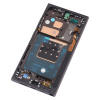 Дисплей для Samsung Galaxy S24 Ultra (S928B) модуль с рамкой Черный - (Soft OLED, 120 Гц) (Full Size)