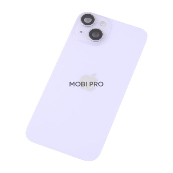 Задняя крышка для iPhone 14 в сборе с разбора Фиолетовый - OR
