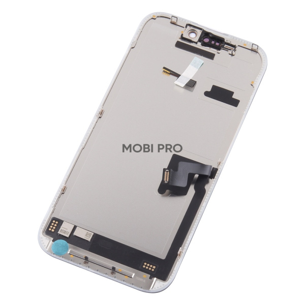 Дисплей для iPhone 16 Pro в сборе с тачскрином Черный - (Soft OLED, Full HD, 120 Гц) (площадка под IC)