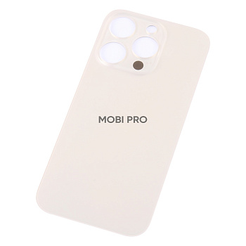 Задняя крышка для iPhone 14 Pro с увелич.вырезом под камеру Золото - OR