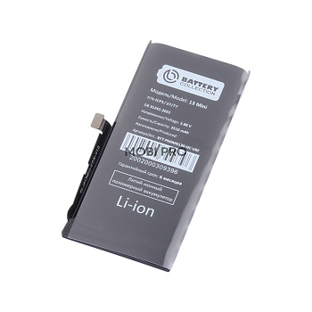 АКБ для iPhone 13 mini - Battery Collection с верификацией (Премиум) - усиленная 2500 mAh