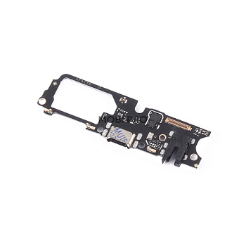 Шлейф для OPPO A52 (CPH2069) плата на системный разъем/разъем гарнитуры/микрофон