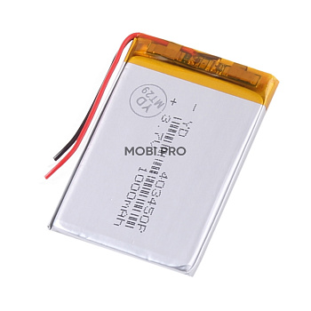 Аккумулятор универсальный 403450p 3,7v Li-Pol 1000 mAh (4*34*50 mm)