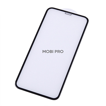 Защитное стекло "Премиум" для iPhone X/Xs/11 Pro Черный (Закалённое+, полное покрытие)