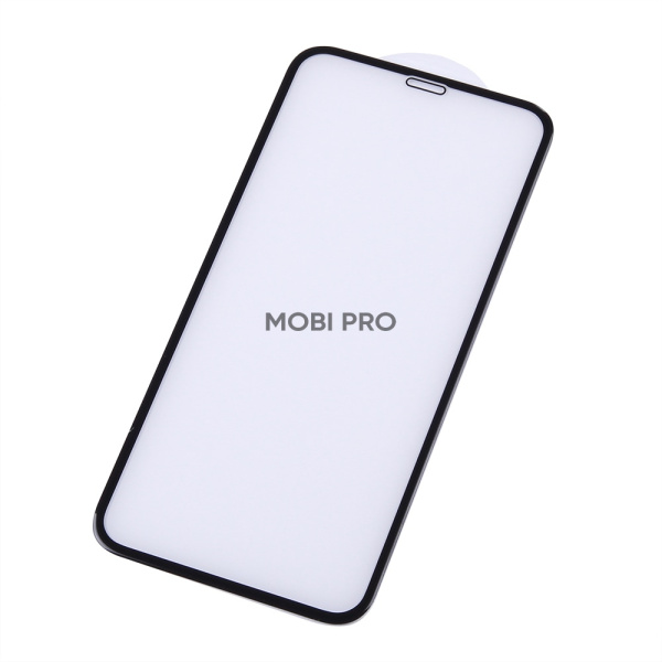 Защитное стекло "Премиум" для iPhone X/Xs/11 Pro Черный (Закалённое+, полное покрытие)