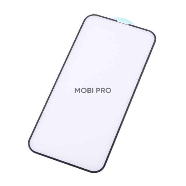 Защитное стекло "Стандарт" для iPhone 13 Pro Max/14 Plus Черный (Полное покрытие)