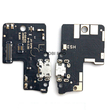 Шлейф для Xiaomi Redmi S2 (M1803E6H) плата на системный разъем/микрофон