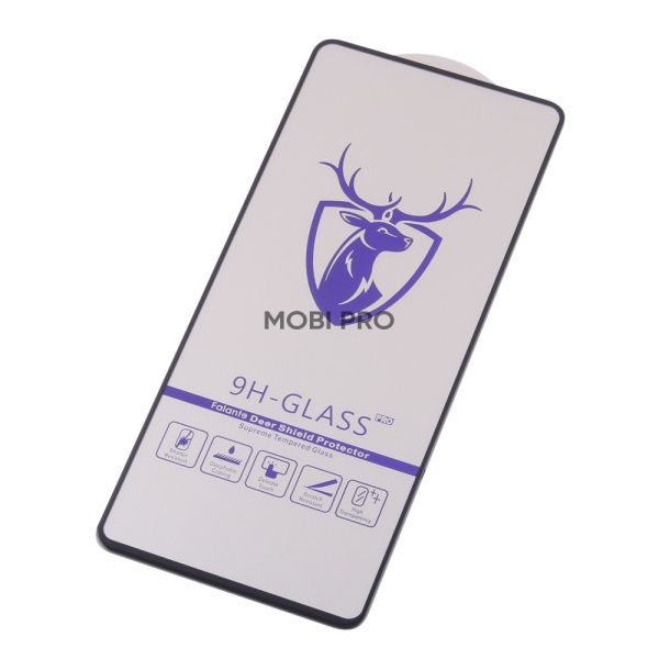 Защитное стекло "Премиум" для Samsung Galaxy A71/M51/M55 5G/S10 Lite/Note 10 Lite (A715F/M515/M556B/G770F/N770F) Черный