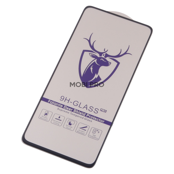 Защитное стекло "Премиум" для Xiaomi Poco M4 Pro 5G/Redmi Note 11S 5G Черный