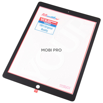 Стекло для переклейки MUSTTBY iPad Pro 12.9 2017 (2 Gen) в сборе с OCA 100% Черный