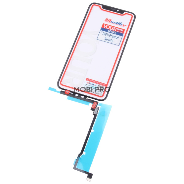 Стекло для переклейки MUSTTBY для iPhone 11 Pro Max в сборе с тачскрином и OCA 100% Черный