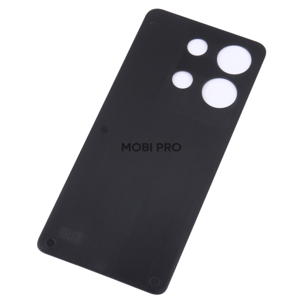 Задняя крышка для Infinix Note 30 4G (X6833B/X6716B) Черный (имитация кожи)