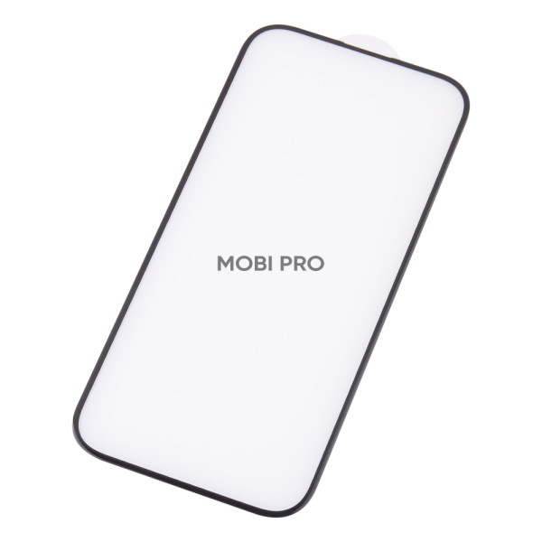 Защитное стекло "Оптима" для iPhone 16 Pro/17 Черный (Закалённое, полное покрытие)