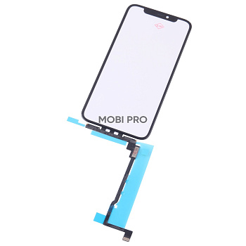 Стекло для переклейки iPhone 11 Pro в сборе с тачскрином и OCA пленкой Черный - OR (Mitsubishi)