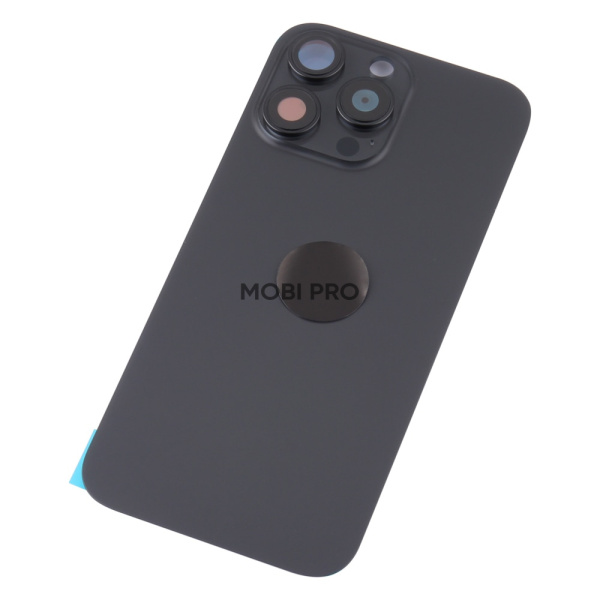 Задняя крышка для iPhone 16 Pro Max в сборе Черный - OR