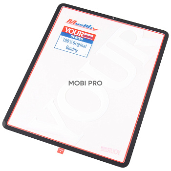 Стекло для переклейки MUSTTBY iPad Pro 12.9 2018 (3 Gen) в сборе с OCA 100% Черный