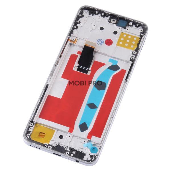 Дисплей для Huawei Honor X8 4G (TFY-LX1) модуль с рамкой Серебро - OR