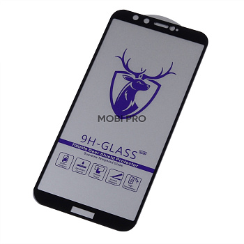 Защитное стекло "Премиум" для Huawei Honor 9 Lite Черный
