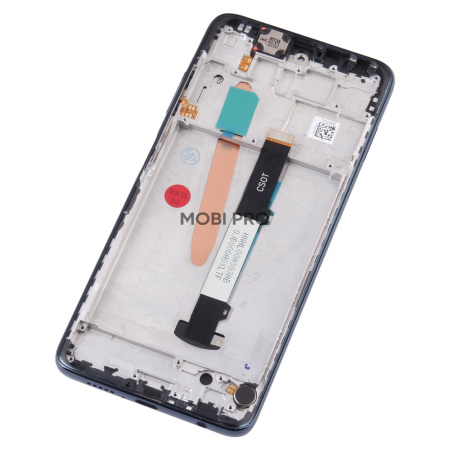 Дисплей для Xiaomi Poco X3 NFC/X3 Pro (M2102J20SG/M2007J20CG) модуль с рамкой Черный - OR