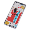 Дисплей для Huawei Honor X8 4G (TFY-LX1) модуль с рамкой Серебро - OR