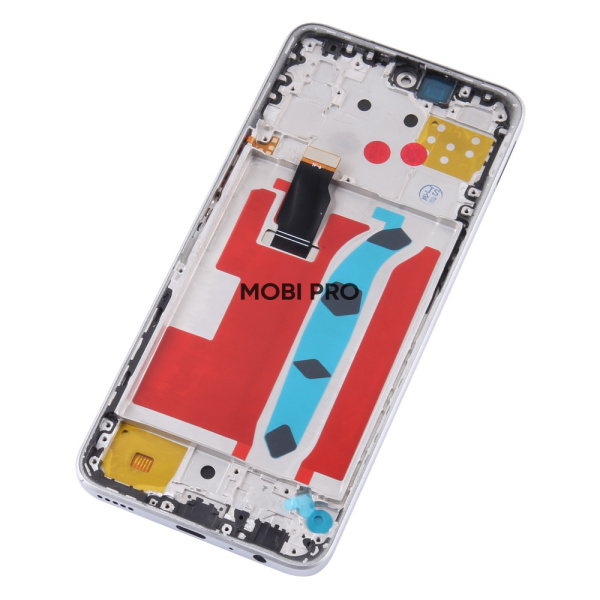Дисплей для Huawei Honor X8 4G (TFY-LX1) модуль с рамкой Серебро - OR