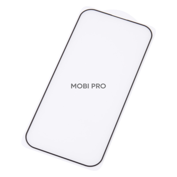 Защитное стекло "Матовое" для iPhone 16 Pro/17 Черный (Закалённое, полное покрытие)