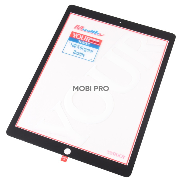Стекло для переклейки MUSTTBY iPad Pro 12.9 2015 (1 Gen) в сборе с OCA 100% Черный