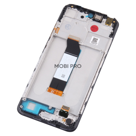 Дисплей для Xiaomi Poco M3 Pro 5G/Redmi Note 10T/10 5G (M2103K19Y/M2103K19PG/M2103K19G) модуль с рамкой Черный - OR