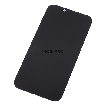 Дисплей для iPhone 14 (A2883) в сборе с тачскрином Черный - DD (Soft OLED, Full HD) (площадка под IC)