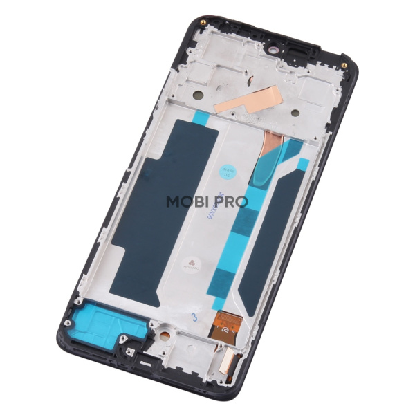 Дисплей для Xiaomi Redmi Note 11 Pro 4G/5G/Poco X4 Pro 5G (2201116TG/2201116SG/2201116PG) модуль с рамкой Черный - (OLED)