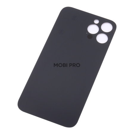 Задняя крышка для iPhone 12 Pro Max (A2411) Золото (стекло, монолит, широкий вырез под камеру, логотип) - Премиум