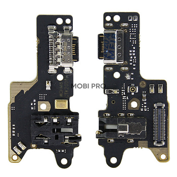 Шлейф для Xiaomi Redmi 8/8A (M1908C3IC/M1908C3KI) плата на системный разъем/разъем гарнитуры/микрофон