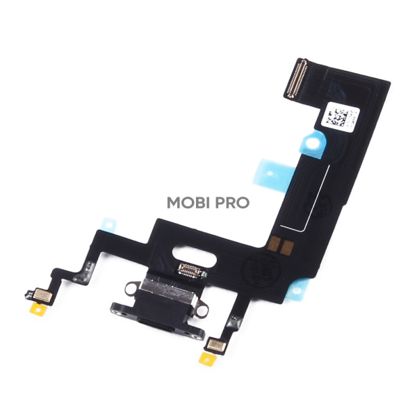 Шлейф для iPhone Xr (A2105) на системный разъем/микрофон Черный