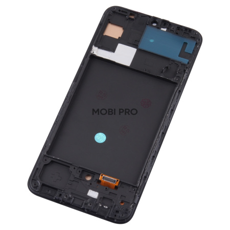 Дисплей для Samsung Galaxy A30s (A307F) модуль с рамкой Черный - (In-Cell)