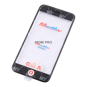 Стекло для переклейки MUSTTBY iPhone 6S в сборе с рамкой и OCA Черный