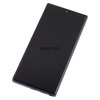 Дисплей для Samsung Galaxy Note 10 (N970F/N971F) модуль с рамкой Черный - (In-Cell)