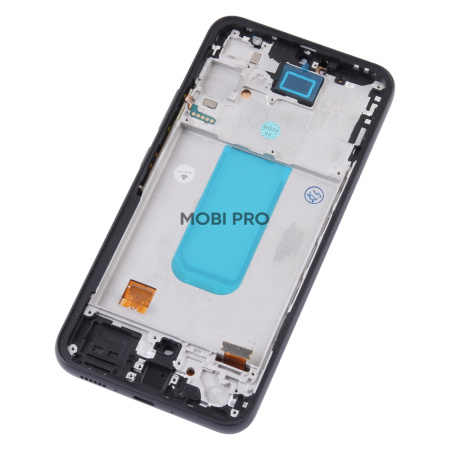 Дисплей для Samsung Galaxy A34 5G (A346B) модуль с рамкой Черный - (OLED) (Small Size)