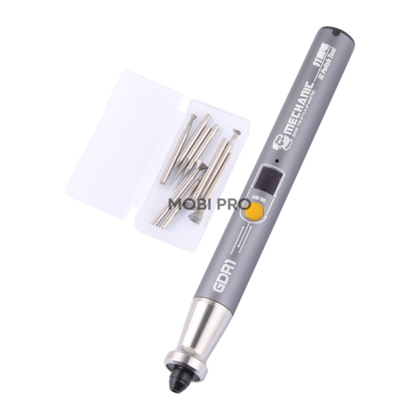 Полировальная ручка гравер Mechanic GDR1 (беспроводная,  9 насадок, 280 mAh)