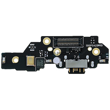 Шлейф для Nokia 5.1 Plus (TA-1105) плата на системный разъем/микрофон