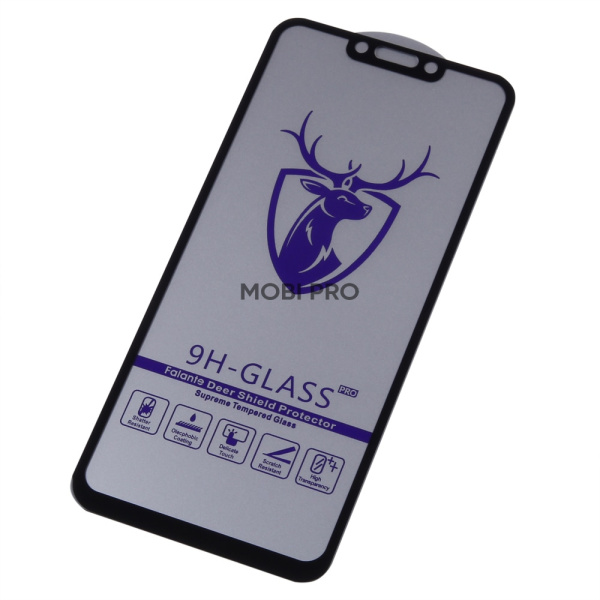 Защитное стекло "Премиум" для Huawei Nova 3/3i/Mate 20 Lite Черный