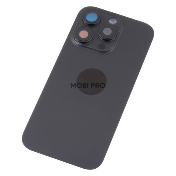 Задняя крышка для iPhone 16 Pro в сборе Черный - OR