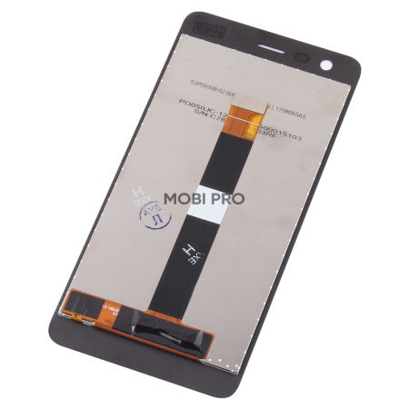 Дисплей для Nokia 2 (TA-1029) в сборе с тачскрином Черный - Оптима