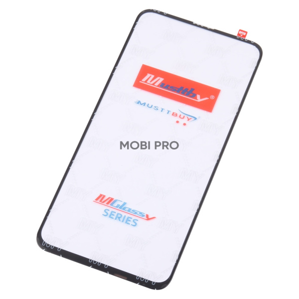 Стекло для переклейки MUSTTBY Huawei P Smart Pro в сборе с OCA Черный