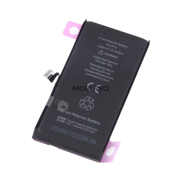 АКБ для iPhone 13 - JCID с верификацией - усиленная 3500 mAh