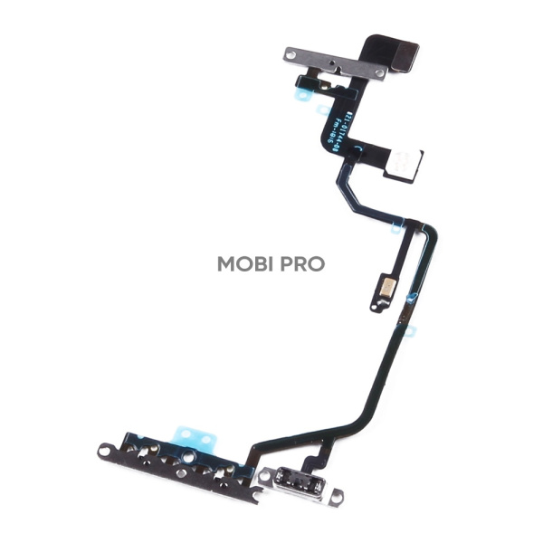 Шлейф для iPhone Xr (A2105) на кнопки громкости/включения/блокировки/микрофон - Премиум