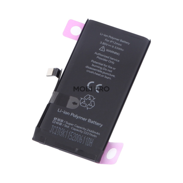АКБ для iPhone 12 mini - JCID с верификацией - усиленная 2460 mAh