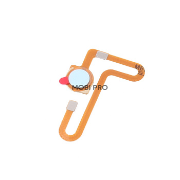 Шлейф для Xiaomi Redmi Note 8/Note 8 (2021) сканер отпечатка пальцев Белый